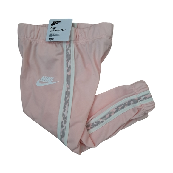 Nike Baby Girls Track Tricot Set NWT Size 18M Echo Pink - Picture 3 of 4